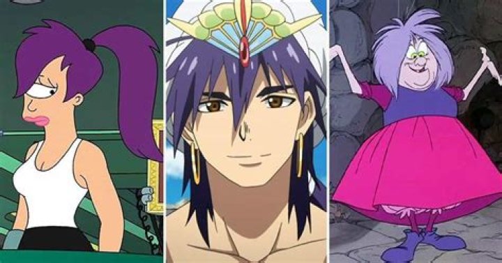 Unveil The Enchanting World Of Purple-Haired Cartoon Characters